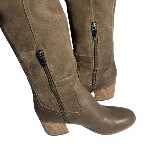 Marc Fisher Leather and Suede Tall Boots Womens 7M - Picture 4 of 16